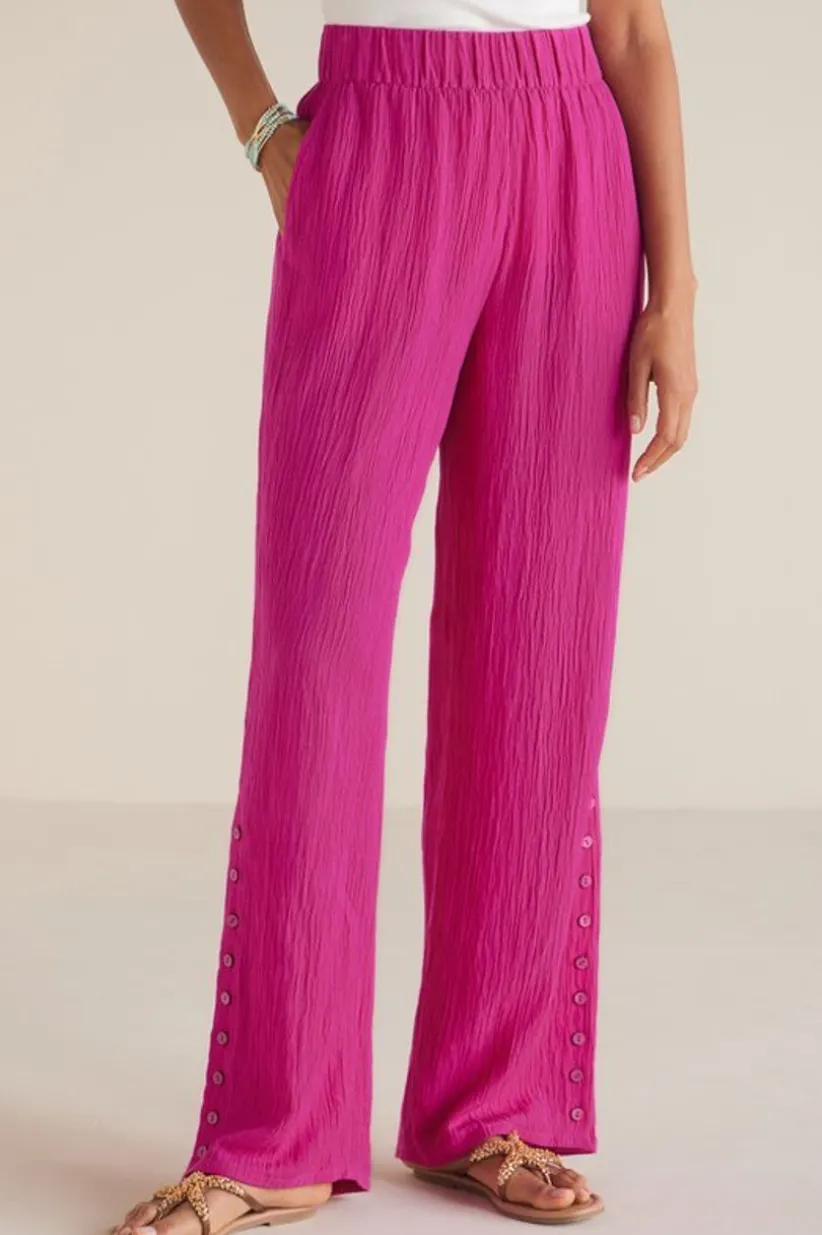 Oceo Gauze Wide-Leg Pants<Soft Surroundings Online