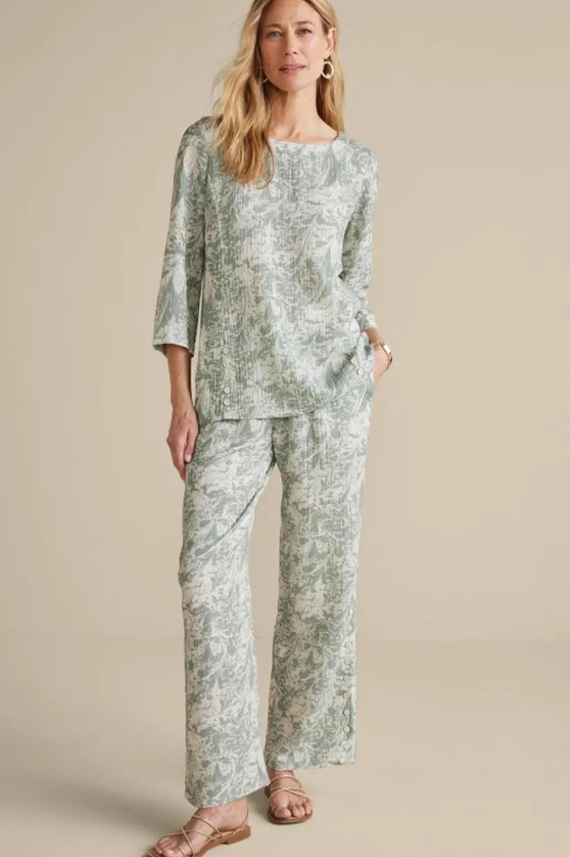 Oceo Gauze Wide-Leg Pants<Soft Surroundings Online