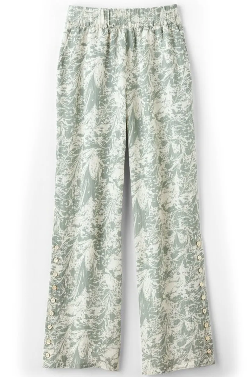 Oceo Gauze Wide-Leg Pants<Soft Surroundings Online