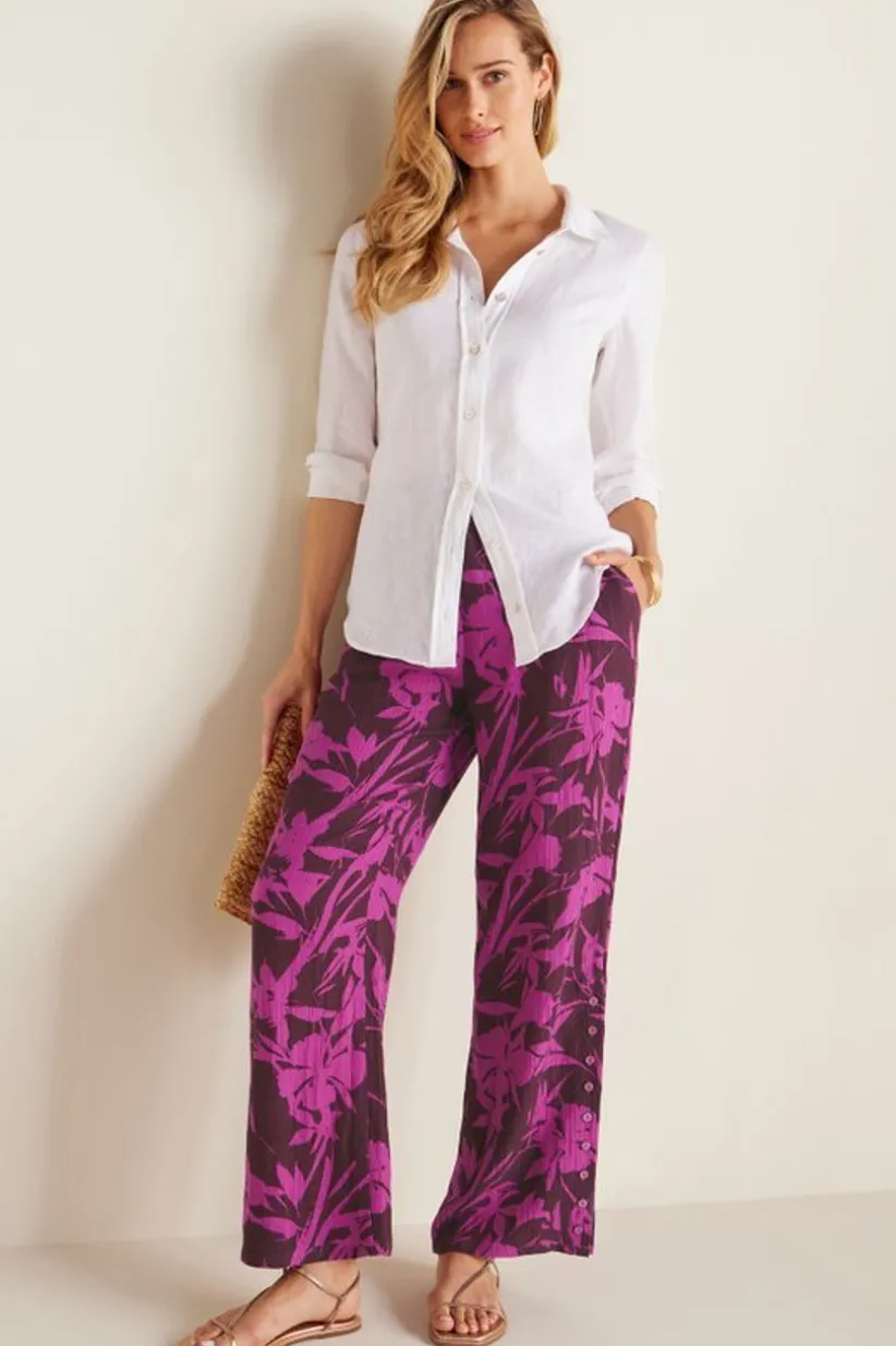 Oceo Gauze Wide-Leg Pants<Soft Surroundings Online