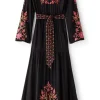 Onyx Embellished Maxi Dress<Soft Surroundings Online