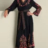 Onyx Embellished Maxi Dress<Soft Surroundings Online