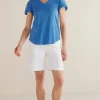 Philippa Gauze Sleeve Tee<Soft Surroundings New