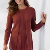 Priscilla Pullover Tunic Sweater<Soft Surroundings New