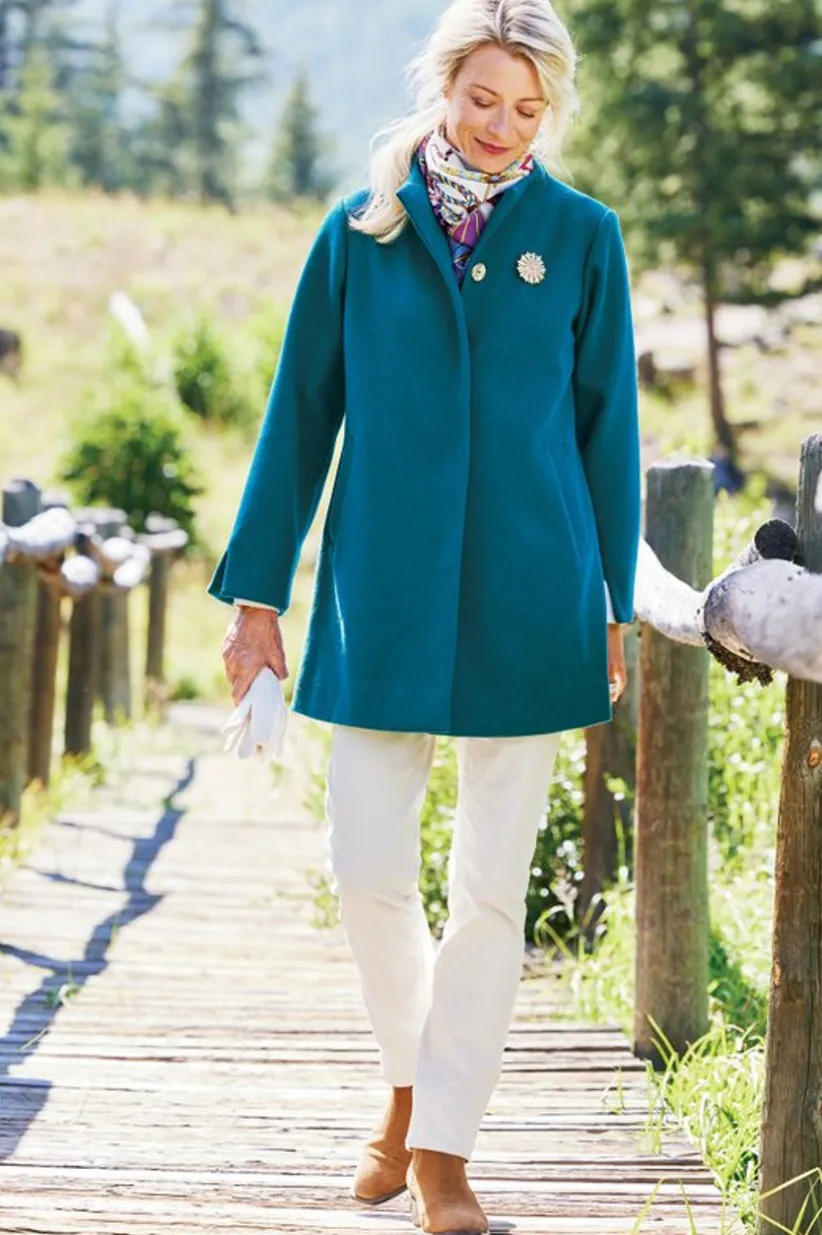 Rachel Swing Coat<Soft Surroundings Outlet