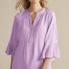 Raisa Linen Blend Top<Soft Surroundings Fashion