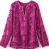Reesha Velvet Top<Soft Surroundings New