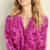 Reesha Velvet Top<Soft Surroundings New