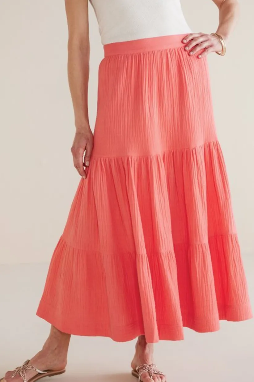 Ruari Gauze Maxi Skirt<Soft Surroundings Best