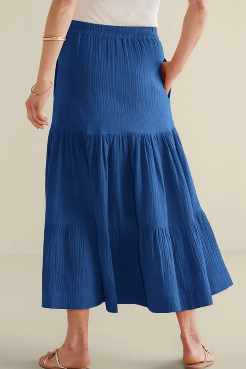 Ruari Gauze Maxi Skirt<Soft Surroundings Best