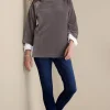 Samina Corduroy Pullover<Soft Surroundings New