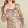 Sancerre Sequin Dress<Soft Surroundings Outlet