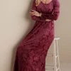 Santiago Embossed Velvet Dress<Soft Surroundings Sale