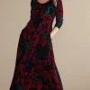 Santiago Stretch Velvet Dress<Soft Surroundings Hot