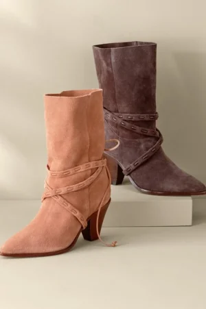 Schutz Portia Belted Bootie<Soft Surroundings Fashion