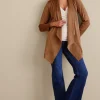 Shape Drape Faux Suede Jacket<Soft Surroundings Discount