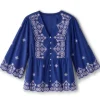 Shona Embroidered Top<Soft Surroundings Hot