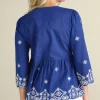 Shona Embroidered Top<Soft Surroundings Hot