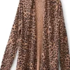 Sibyl Cashmere Printed Cardigan<Soft Surroundings Best