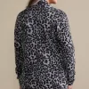 Sibyl Cashmere Printed Cardigan<Soft Surroundings Best