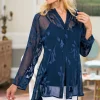 Silk Convertible Shirt & Cami<Soft Surroundings Discount