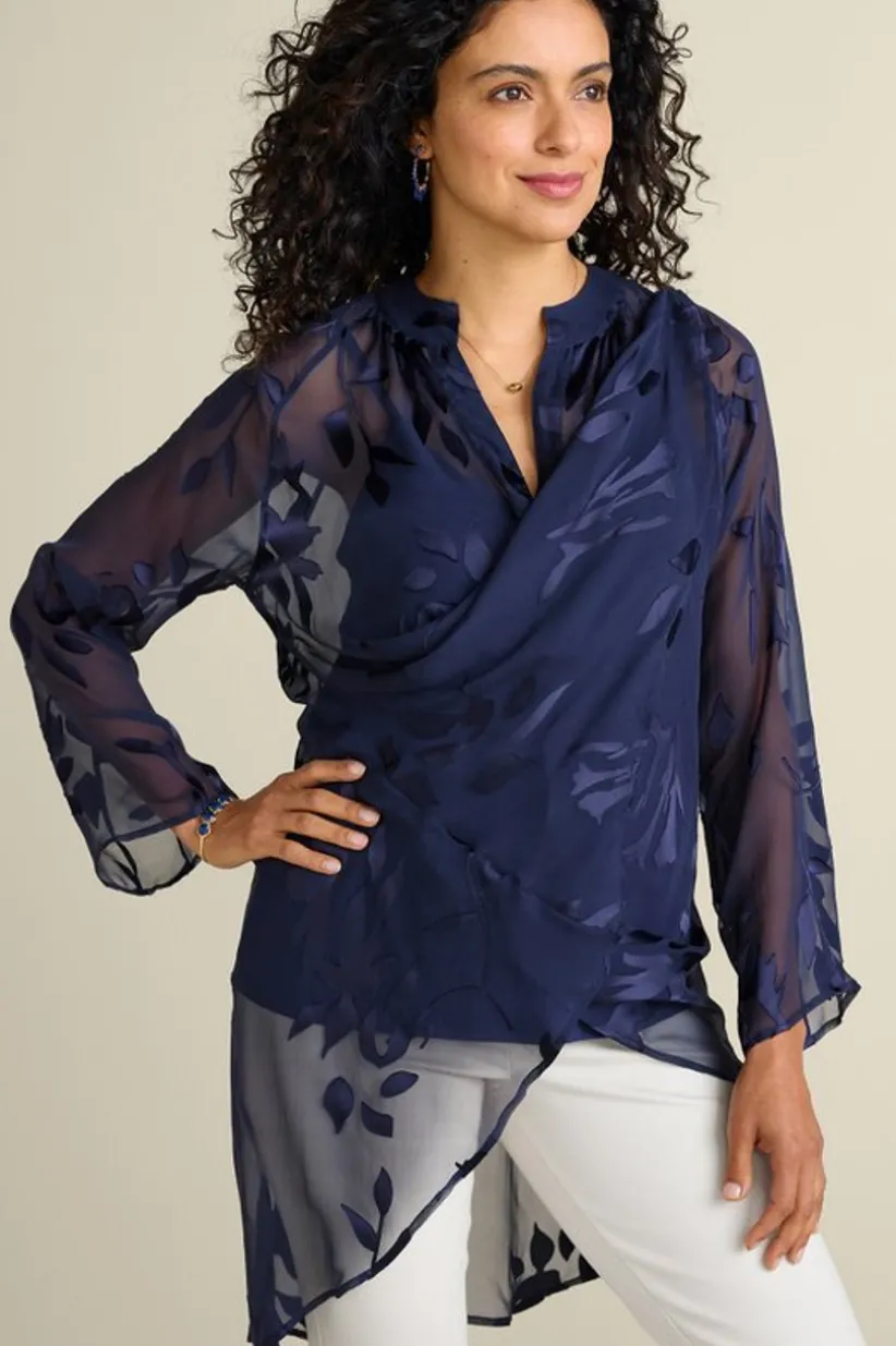 Silk Convertible Shirt & Cami<Soft Surroundings Discount
