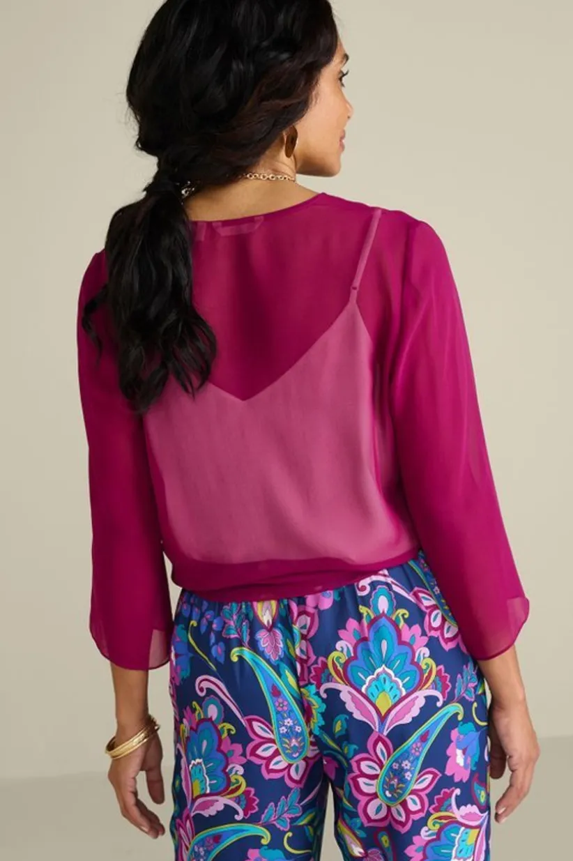 Silk Undercover Topper<Soft Surroundings Fashion