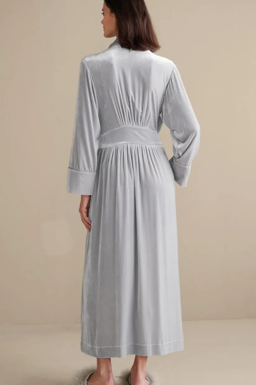 Silk Velvet Robe<Soft Surroundings Online