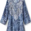 Silvia Embroidered Tunic<Soft Surroundings Online