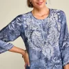 Silvia Embroidered Tunic<Soft Surroundings Online