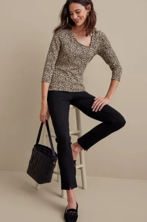 Soft Essential Ponte Slim Ankle Pants<Soft Surroundings Best