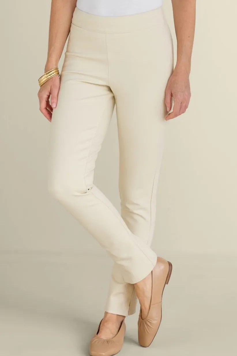 Soft Essential Ponte Slim Leg Pants<Soft Surroundings Clearance