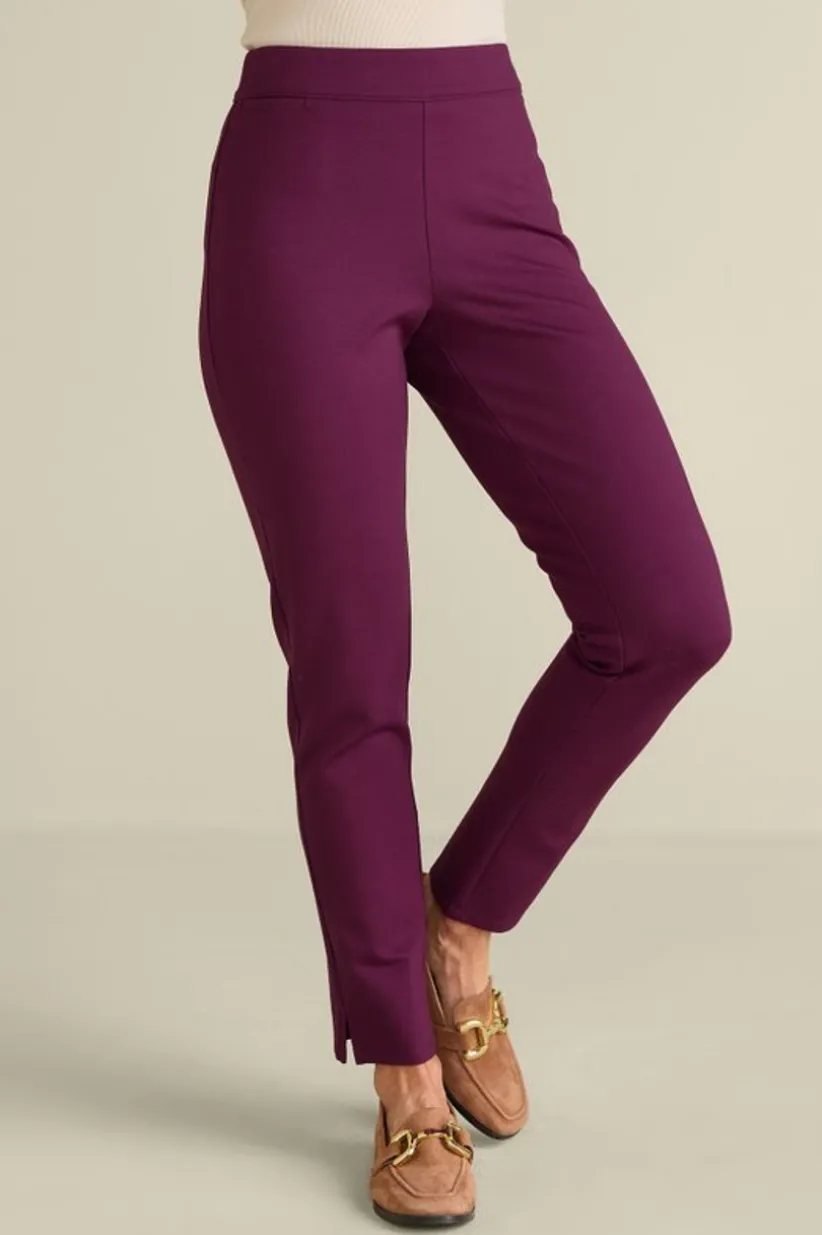 Soft Essential Ponte Slim Leg Pants<Soft Surroundings Clearance