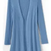 Soft Essential Ribbed Long Cardi<Soft Surroundings Online