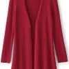Soft Essential Ribbed Long Cardi<Soft Surroundings Online