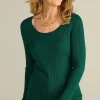 Soft Essential Ribbed Pullover Sweater<Soft Surroundings Clearance