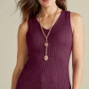 Soft Essential Ribbed Sweater Tank<Soft Surroundings Fashion