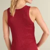 Soft Essential Ribbed Sweater Tank<Soft Surroundings Fashion