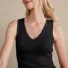 Soft Essential Ribbed Sweater Tank<Soft Surroundings Fashion