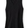 Soft Essential Ribbed Sweater Tank<Soft Surroundings Fashion