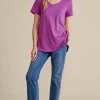 Soft Essential Supima Isabel Short Sleeve Tunic<Soft Surroundings Best