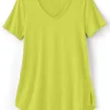 Soft Essential Supima Isabel Short Sleeve Tunic<Soft Surroundings Best