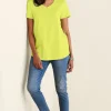 Soft Essential Supima Isabel Short Sleeve Tunic<Soft Surroundings Best