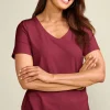 Soft Essential Supima Isabel Short Sleeve Tunic<Soft Surroundings Best
