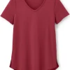 Soft Essential Supima Isabel Short Sleeve Tunic<Soft Surroundings Best
