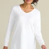 Soft Essential Supima Isabel Long Sleeve Tunic<Soft Surroundings Outlet