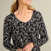 Soft Essential Supima Isabel Long Sleeve Tunic<Soft Surroundings Outlet