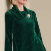 Soft Winds Chenille Tunic Sweater<Soft Surroundings Fashion