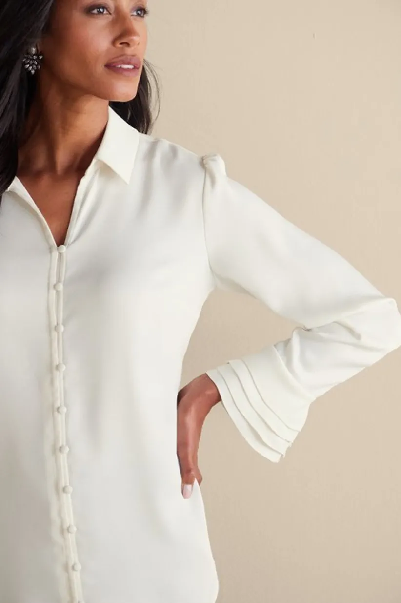 Sonnet Blouse<Soft Surroundings Fashion