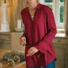 Sonnet Blouse<Soft Surroundings Fashion